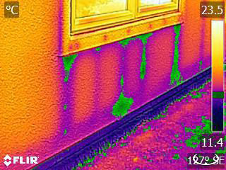 Infrared Image of Cladding Leak  (7)